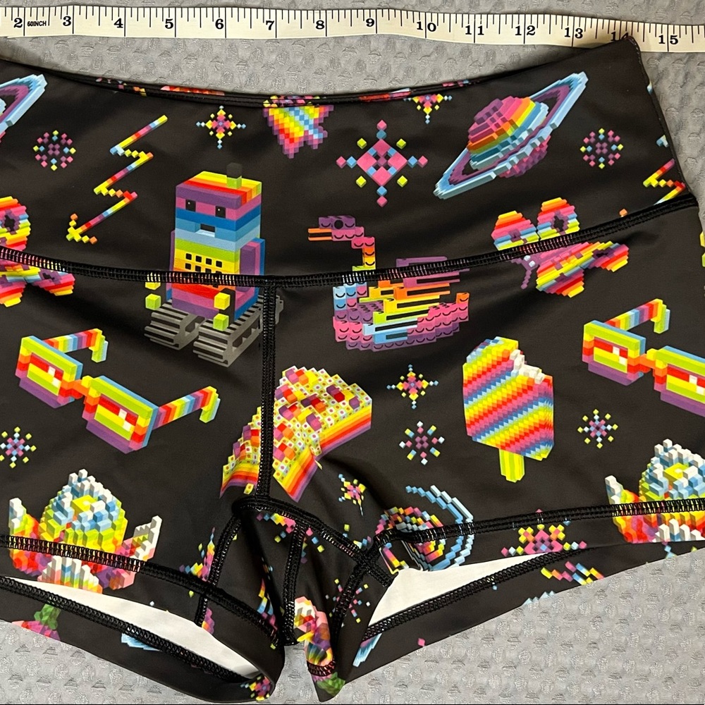 Feed Me Fight Me Retro shorts